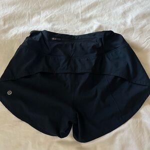 lululemon running shorts.